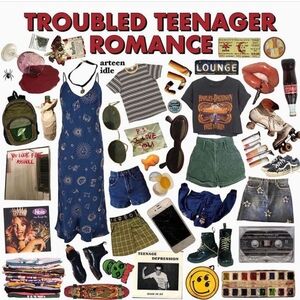 Troubled teenage romance style mystery box